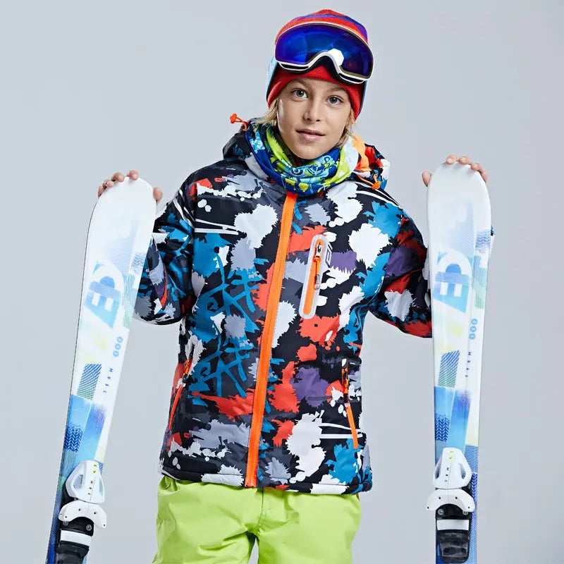 HOTIAN Boys Ski & Snowboard Jacket HOTIAN