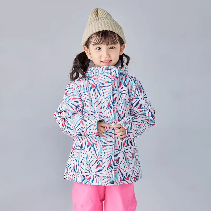 Hotian Boys Colorful Winter Warm Snowboard Ski Jacket 