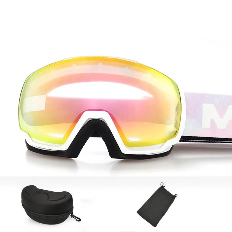 Hotian Dual Lens Snow Skiing Sports Goggles 