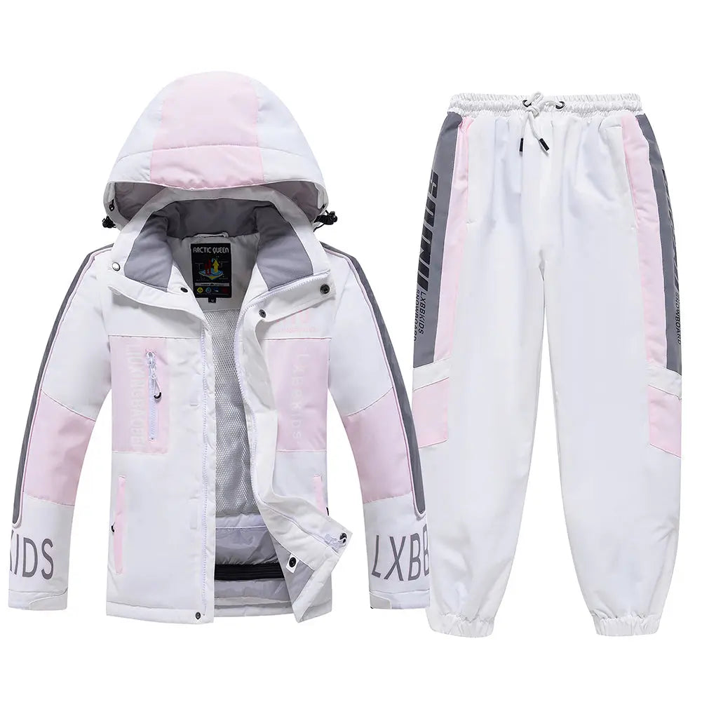 Hotian Kids Skiing Snowboarding Insulated Set HOTIAN