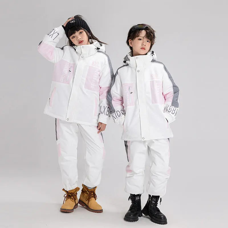 Hotian Kids Skiing Snowboarding Insulated Set HOTIAN