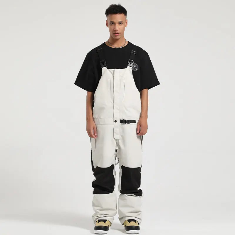 Hotian Men's Insulated Snow Bib Pants HOTIAN