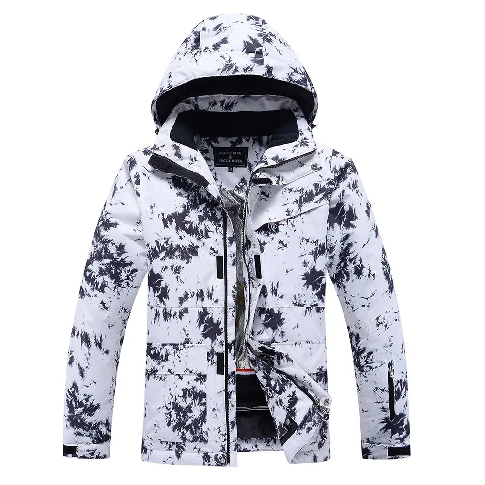 Hotian Women Hooded Insulated Snow Jacket HOTIAN