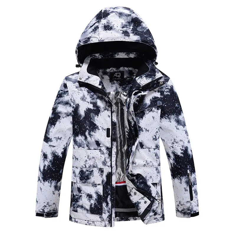 Hotian Women Hooded Insulated Snow Jacket HOTIANSNOW