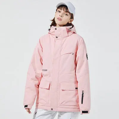 Hotian Women Ski Snow Cargo Jacket HOTIAN