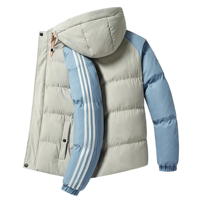 iTNHFP Mens Colourblock Padded Jacket Breathable Mens Down Jackets With  Hood Winter Vacation Jackets Uk Men's Outdoor Fleece Jackets :  : Fashion