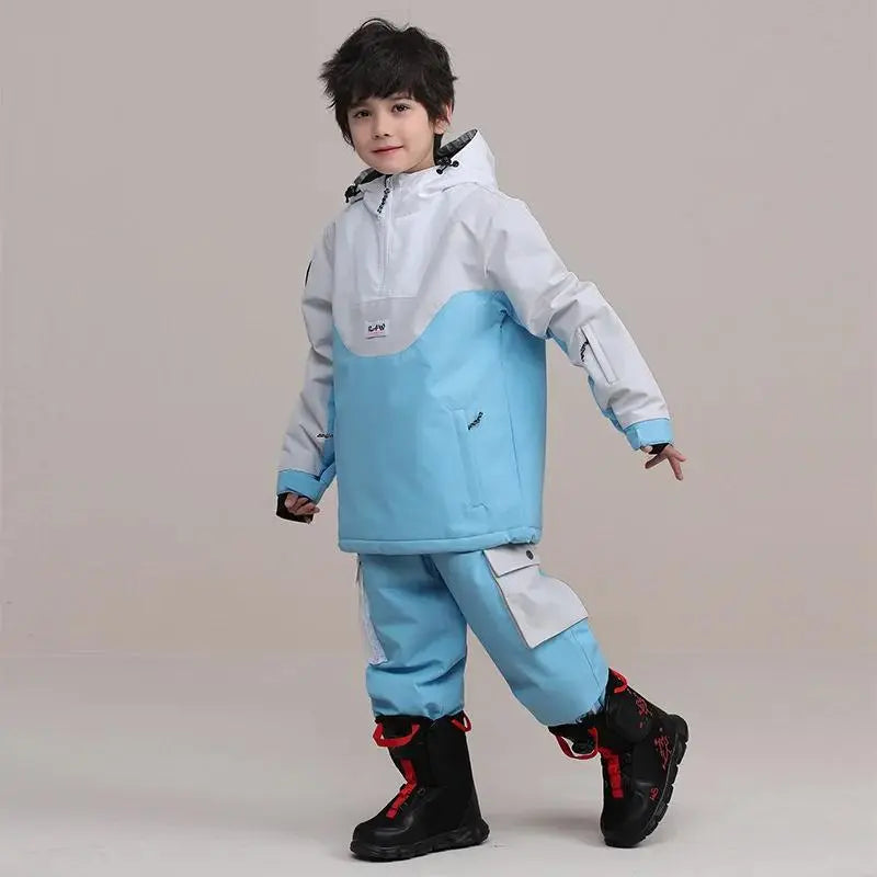 Kids Thermal Skiing Snow Jackets & Pants HOTIANSNOW