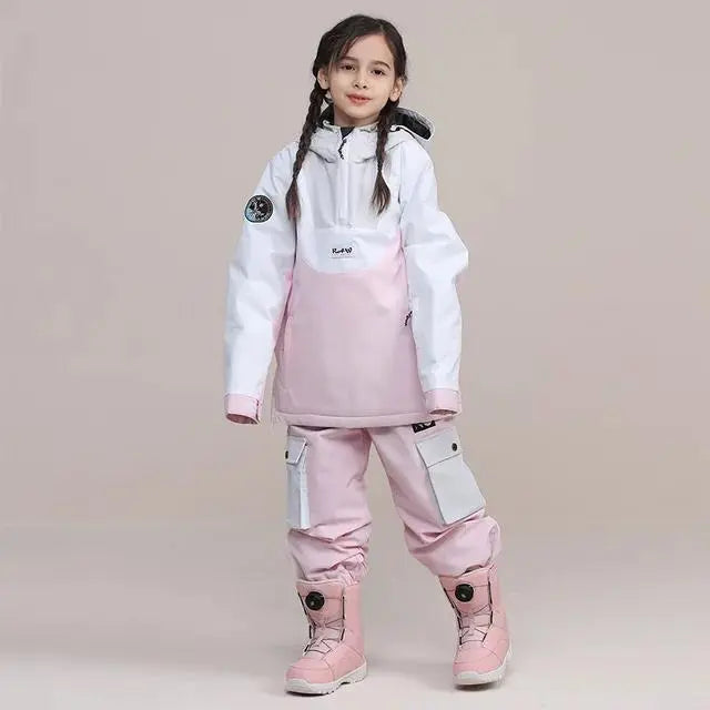 Kids Thermal Skiing Snow Jackets & Pants HOTIANSNOW