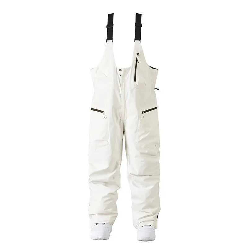 Loose Fit Ski Snow Bibs for Adult Warm One-piece Snow Overalls HOTIANSNOW