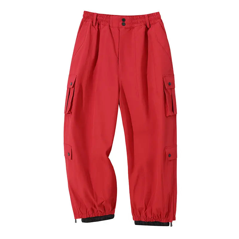 Loose Snowboarding Trousers Thermal Sports Trousers for Men Hotian