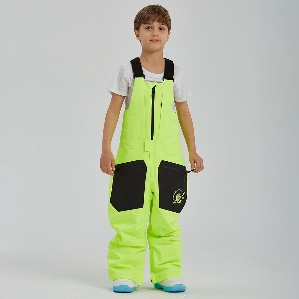 Hotian Boys Snow Jogger Pants Bibs