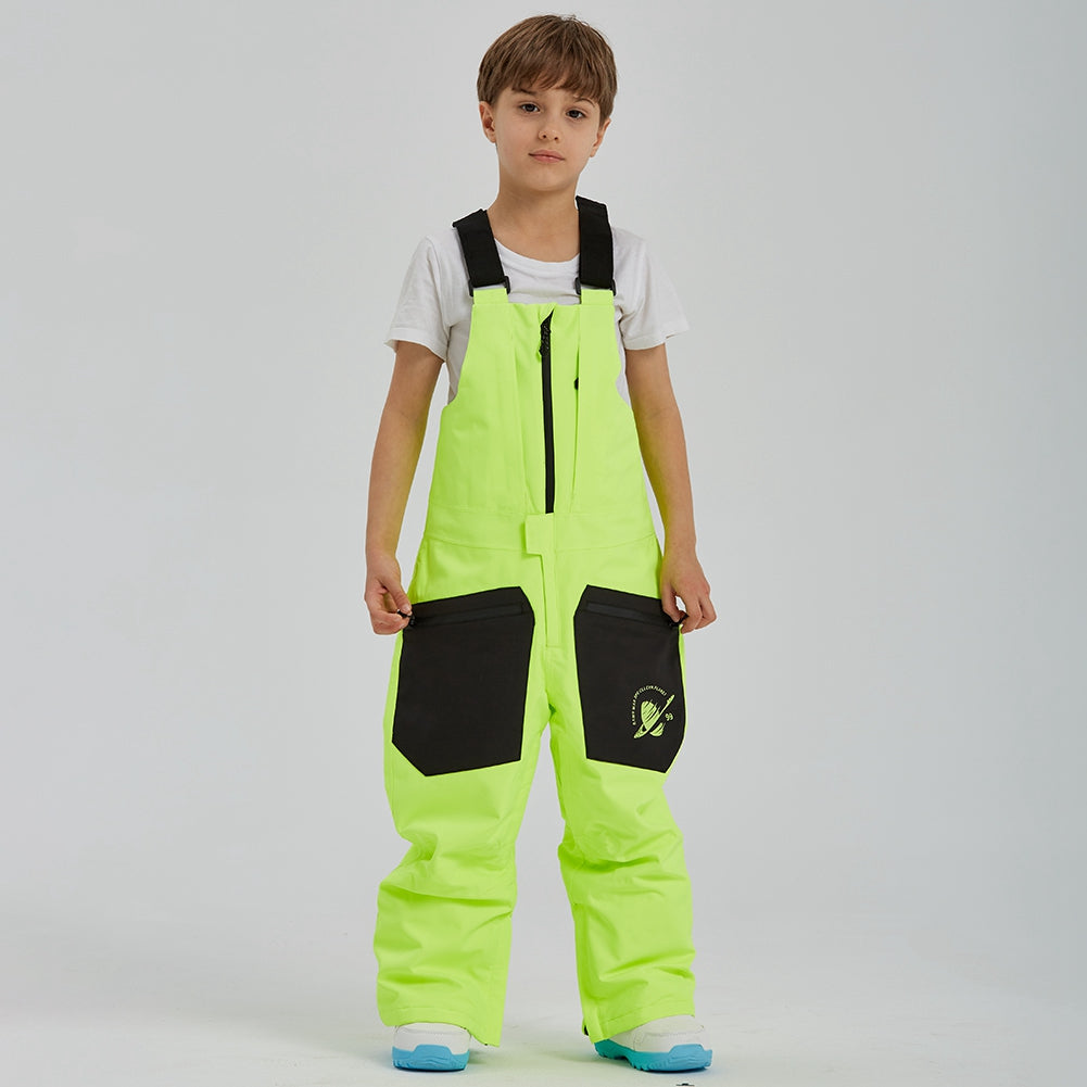 Hotian Boys Snow Jogger Pants Bibs