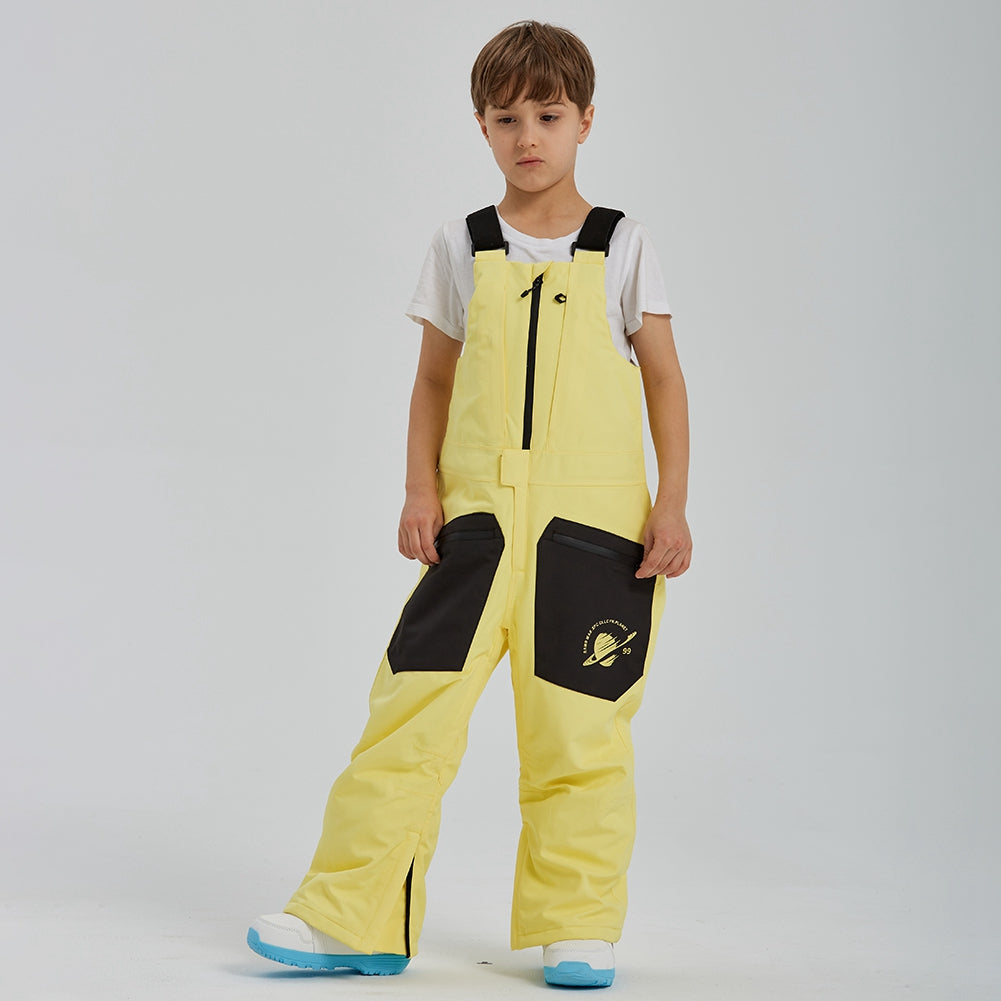 Hotian Boys Snow Jogger Pants Bibs