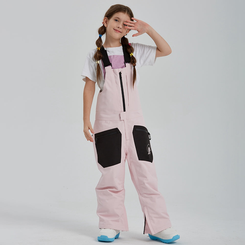 Hotian Girls Snow Jogger Bib Pants