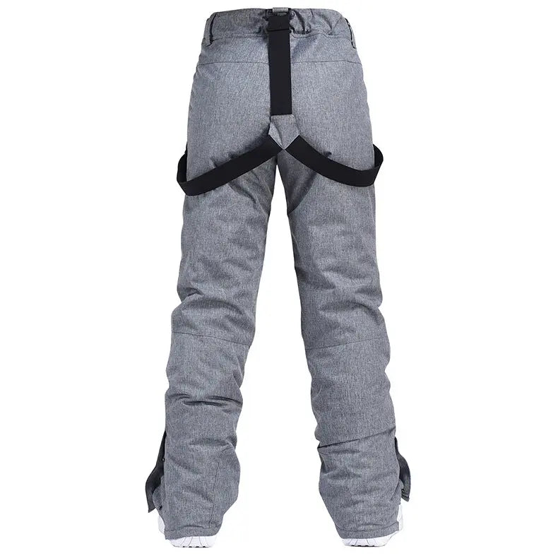 Men Women Outdoor Ski Snowboarding Bibs Pants 