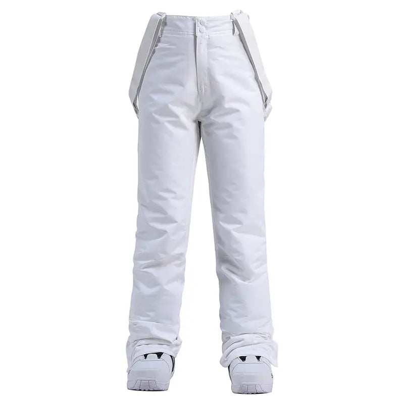 Men Women Outdoor Ski Snowboarding Bibs Pants 