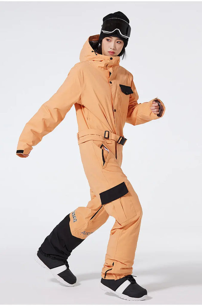 Men's One Piece Snow Suit HOTIANSNOW