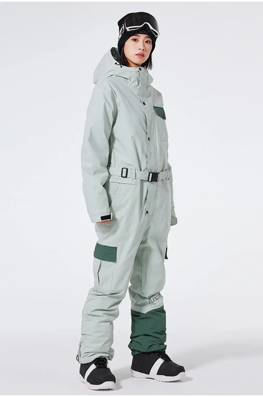 Men's One Piece Snow Suit HOTIANSNOW