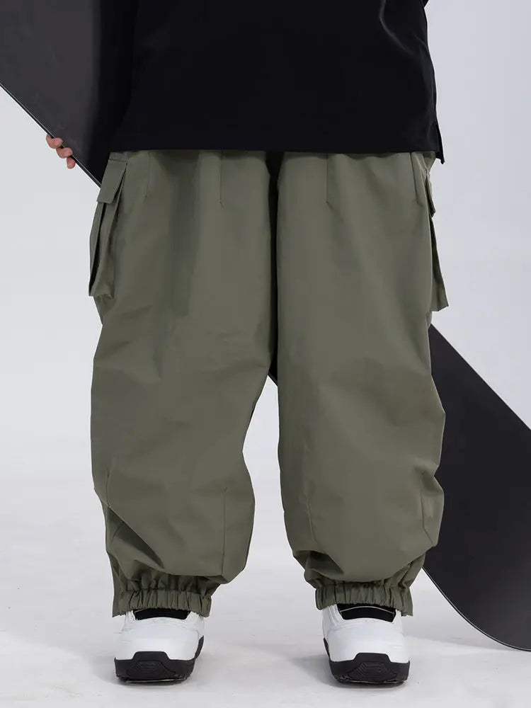 Men's Rabbit Snow StreetFlow Freestyle Oversize Baggy Snow Pants 