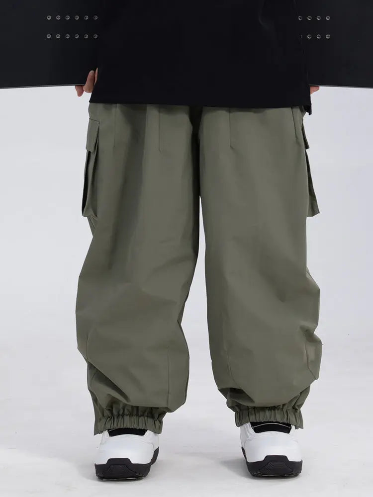 Men's Rabbit Snow StreetFlow Freestyle Oversize Baggy Snow Pants 