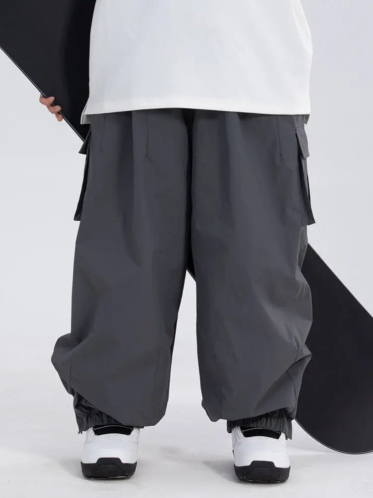 Men's Rabbit Snow StreetFlow Freestyle Oversize Baggy Snow Pants 