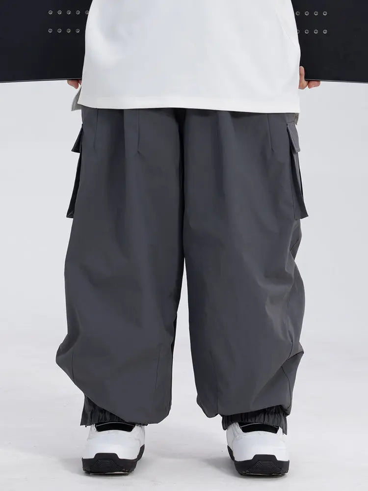 Men's Rabbit Snow StreetFlow Freestyle Oversize Baggy Snow Pants 