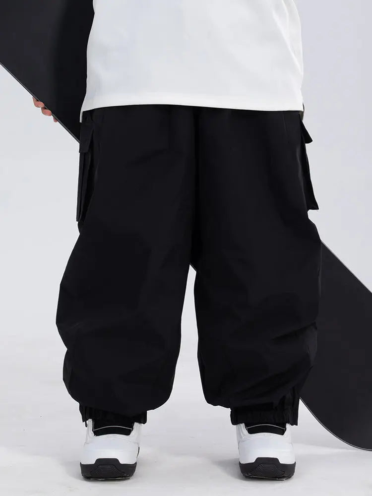 Men's Rabbit Snow StreetFlow Freestyle Oversize Baggy Snow Pants 