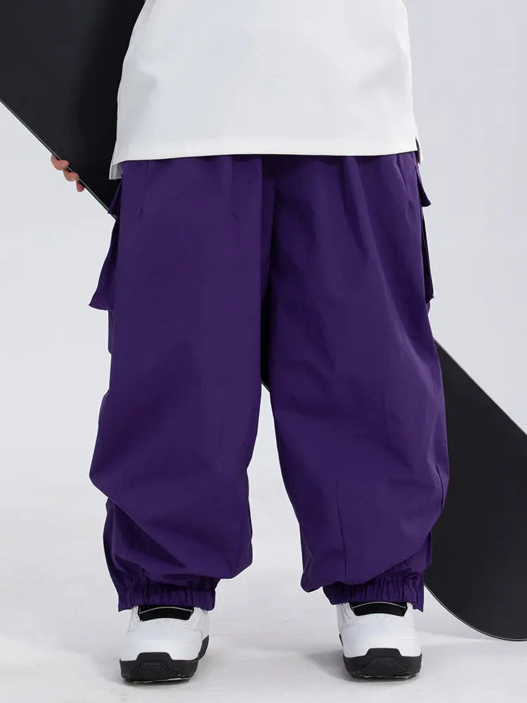 Men's Rabbit Snow StreetFlow Freestyle Oversize Baggy Snow Pants 