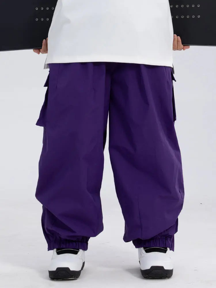 Men's Rabbit Snow StreetFlow Freestyle Oversize Baggy Snow Pants 