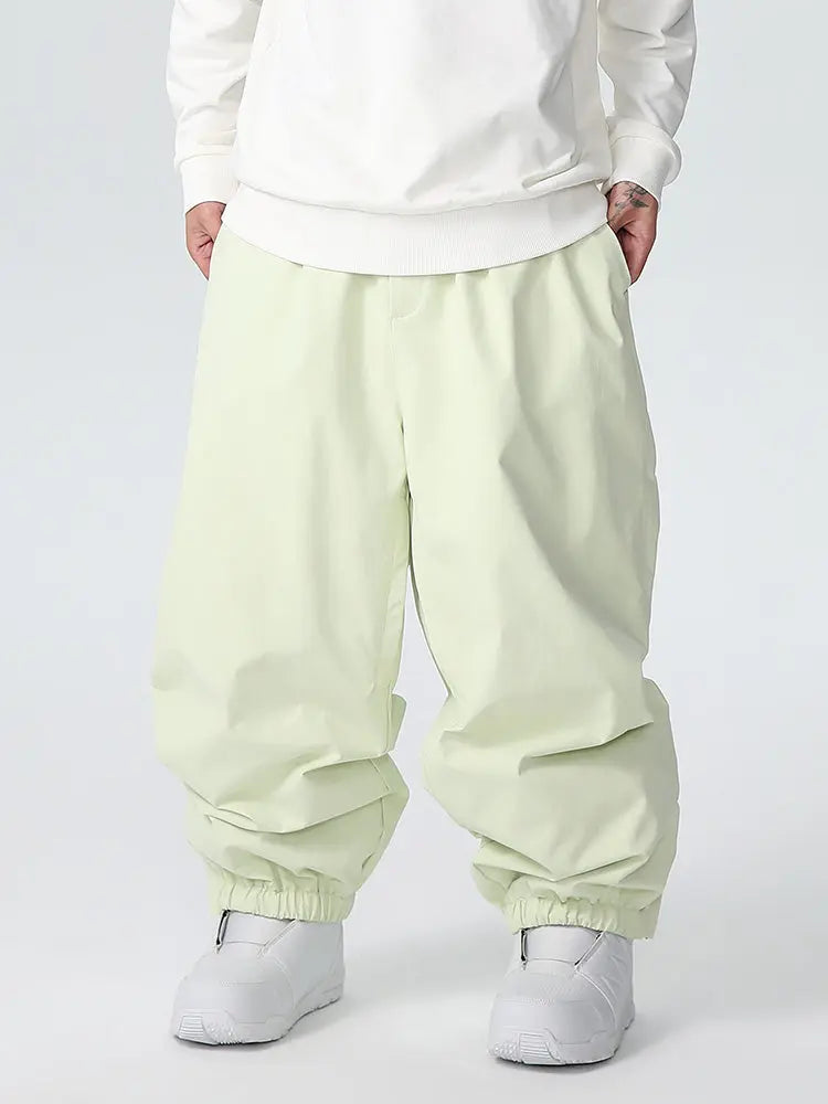 Men's Searipe Durable Mountain Pro All-Weather Baggy Snow Pants 