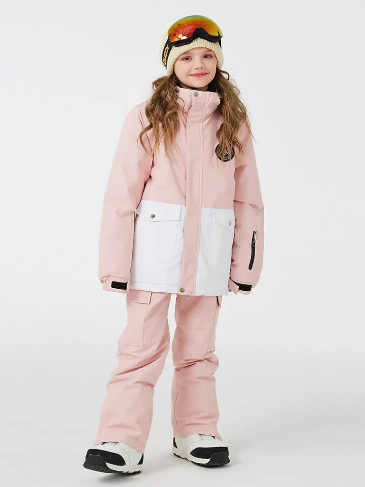 New Winter Hooded Snow Jackets & Pants for Kids HOTIANSNOW