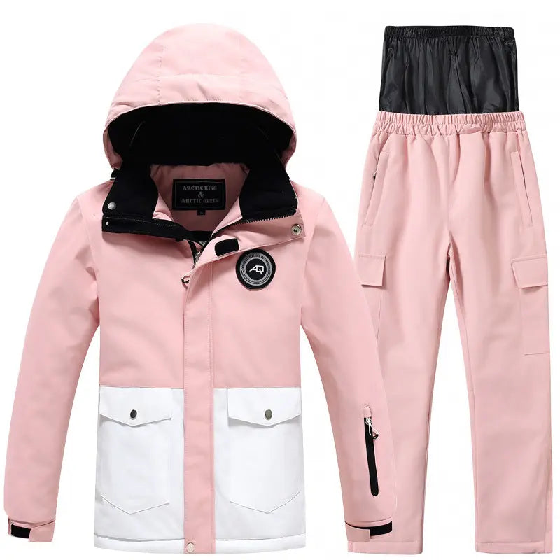 New Winter Hooded Snow Jackets & Pants for Kids HOTIANSNOW