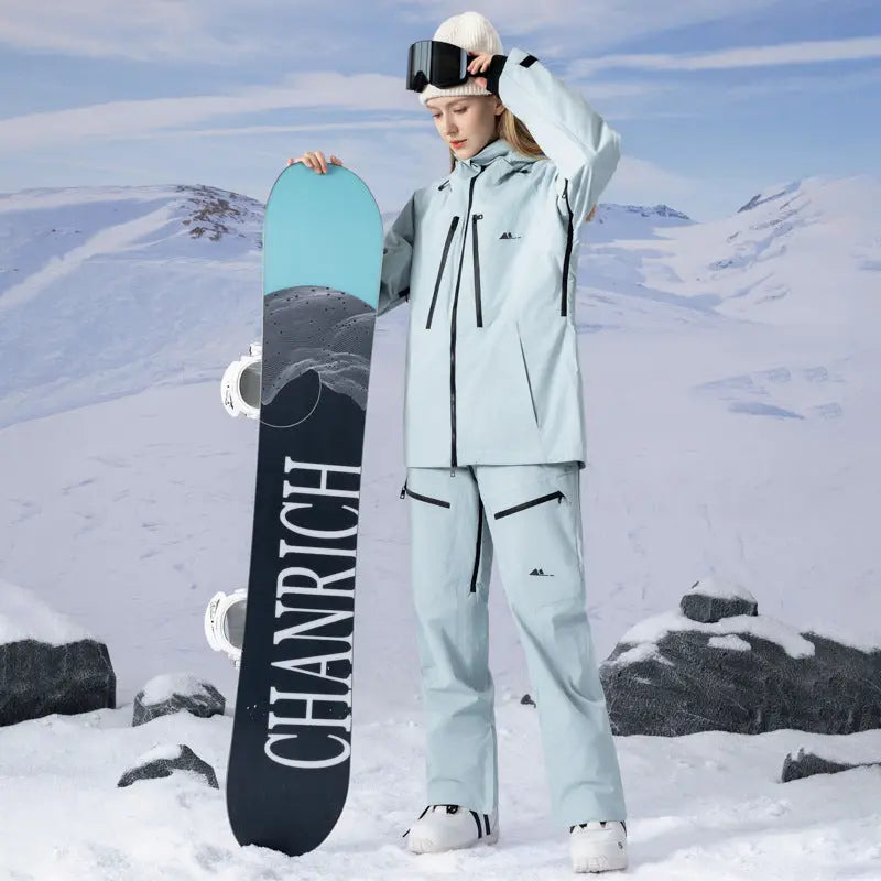 Outdoor Adult Ski Snowboarding Jacket & Pants Set 