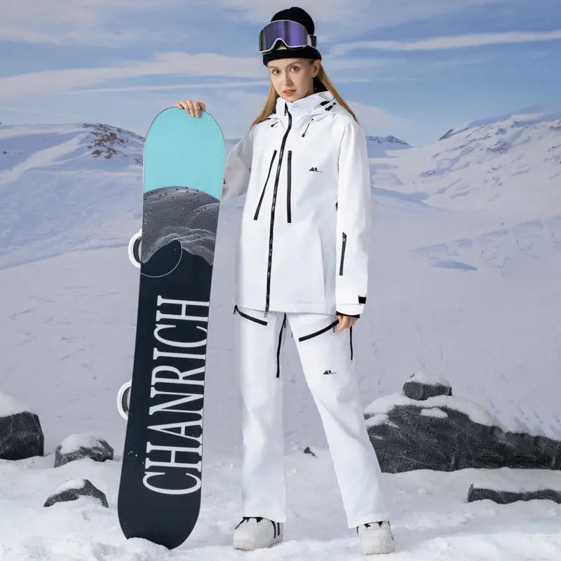 Outdoor Adult Ski Snowboarding Jacket & Pants Set 