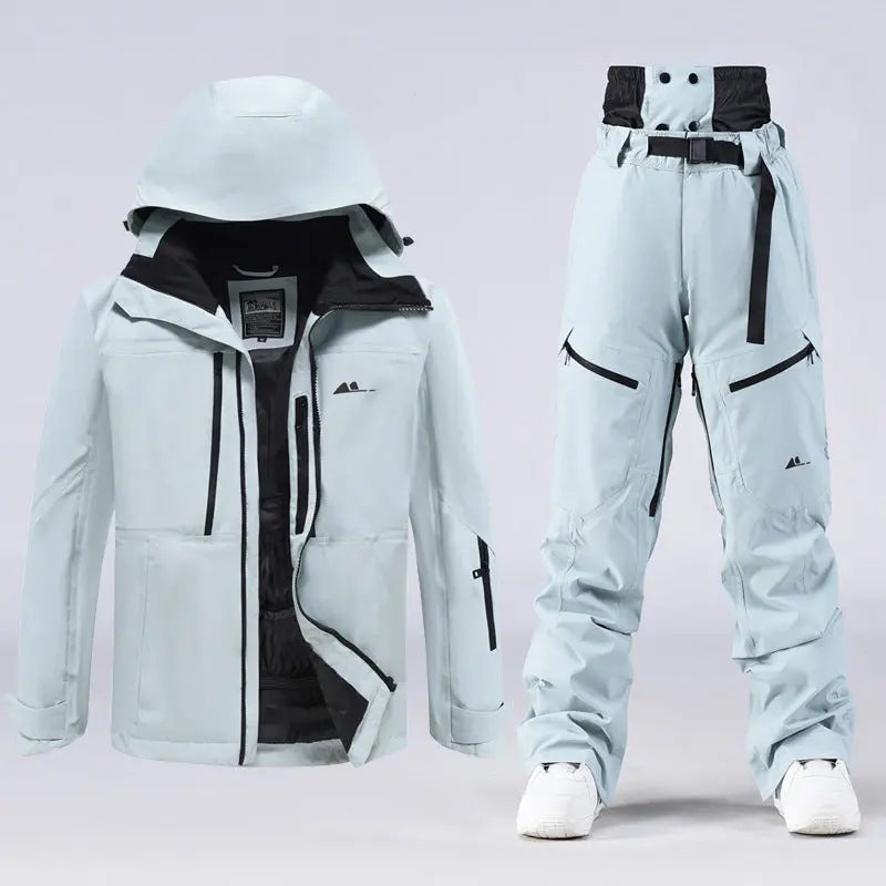 Outdoor Adult Ski Snowboarding Jacket & Pants Set 