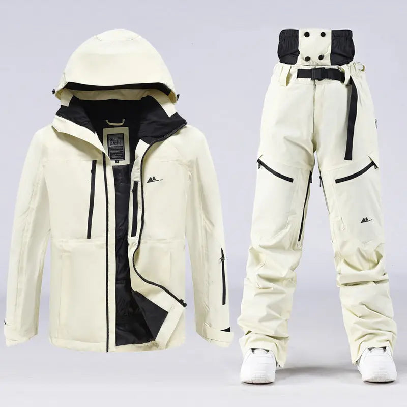 Outdoor Adult Ski Snowboarding Jacket & Pants Set 