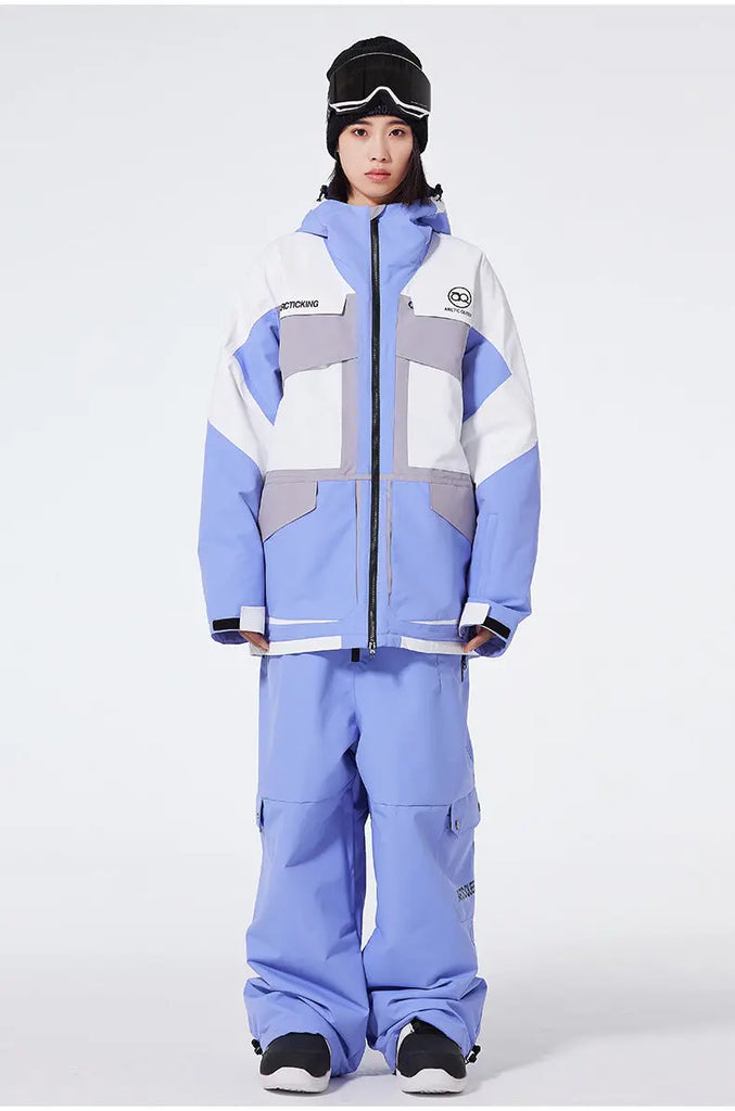 Outdoor Adventure Snow Jacket & Pants Set Luxury Sportswear HOTIANSNOW