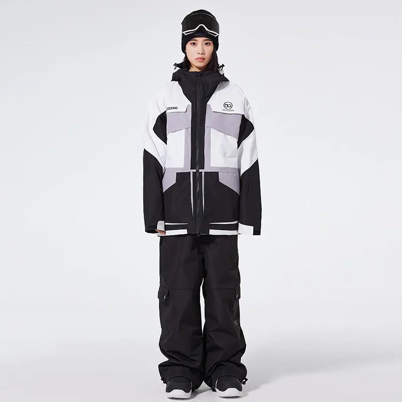 Outdoor Adventure Snow Jacket & Pants Set Luxury Sportswear HOTIANSNOW