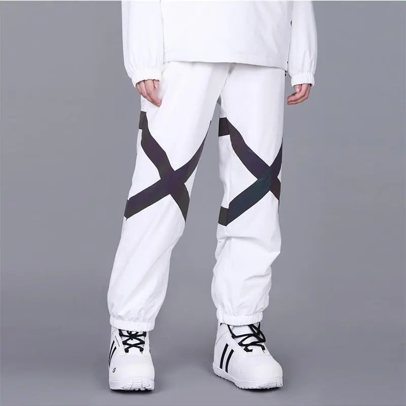 Outdoor Winter Insulated Snow Pants Loose Fit HOTIANSNOW