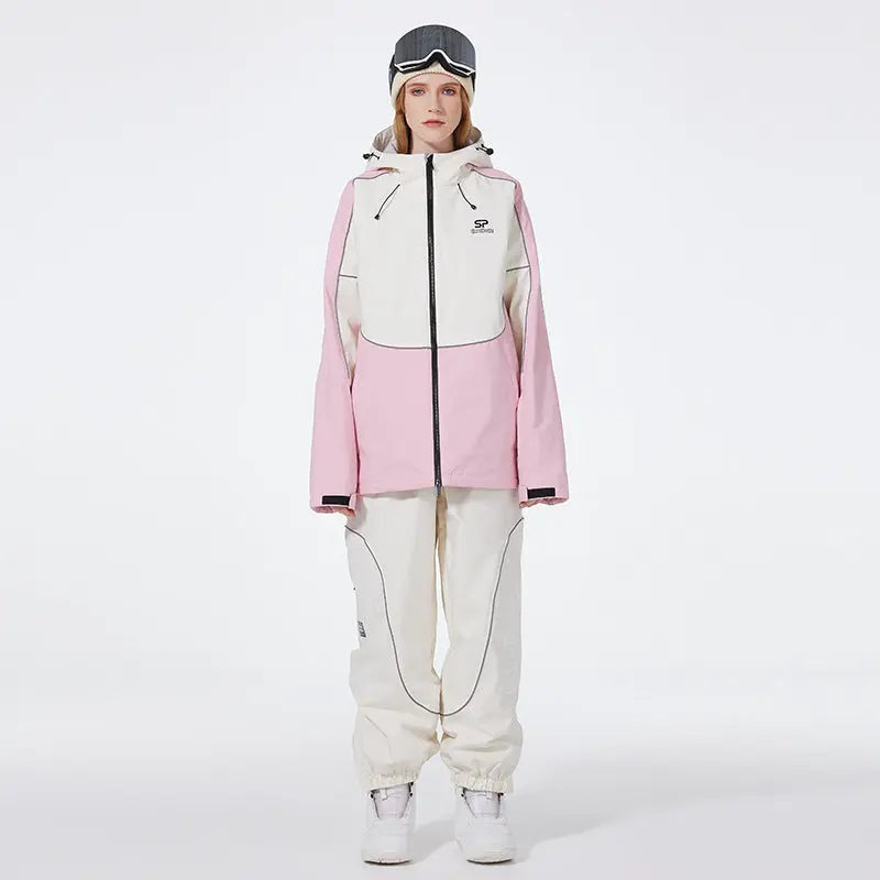 Women Outdoor Thick Snowsuits with Matched Snow Bibs（复制） 