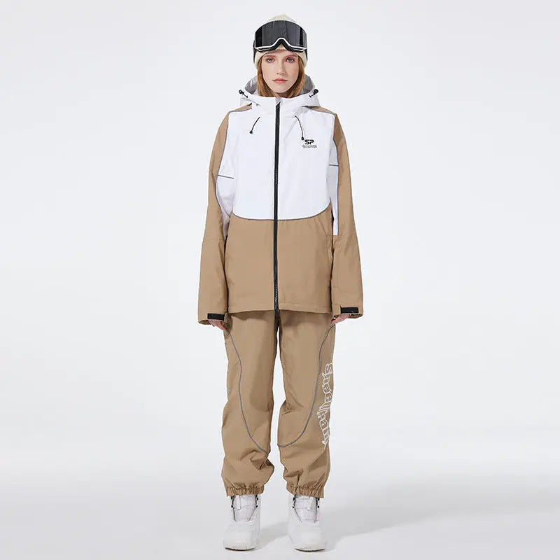 Women Outdoor Thick Snowsuits with Matched Snow Bibs（复制） 