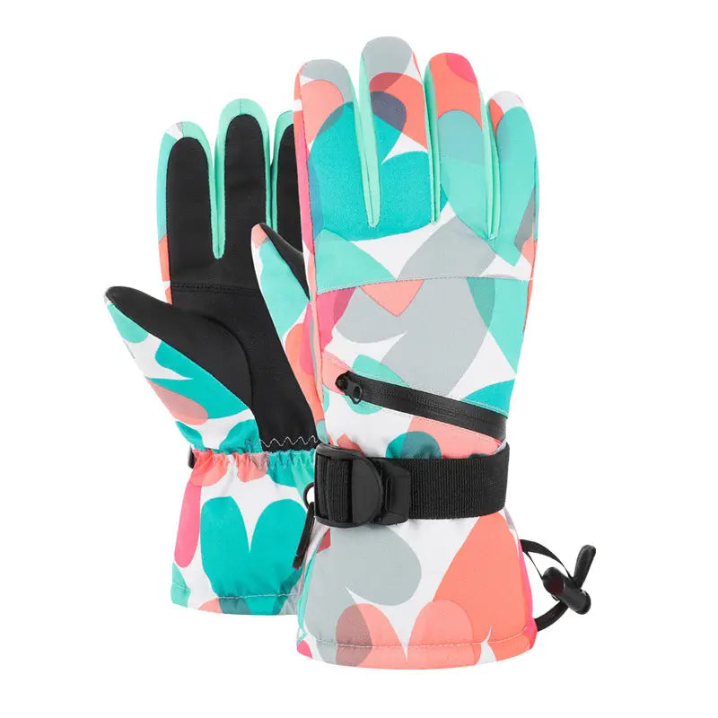 Adult Insulated Five Finger Waterproof Gloves（复制） 