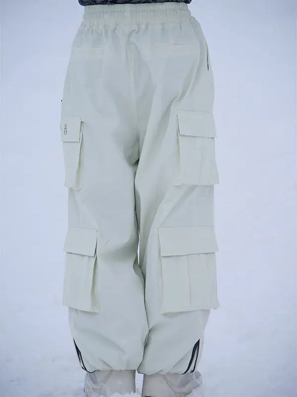 Stylish Cargo Baggy Snowboard Pants Couple Style HOTIANSNOW