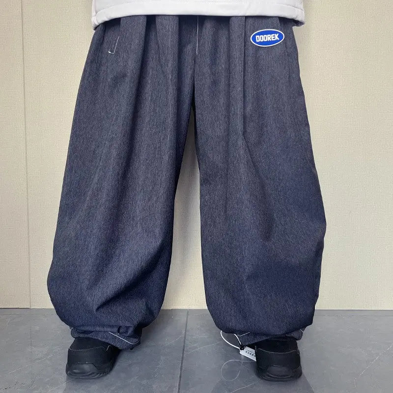 Super Baggy Snowboarding Pants Oversized Skiing Trousers 