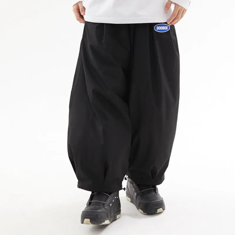 Super Baggy Snowboarding Pants Oversized Skiing Trousers 