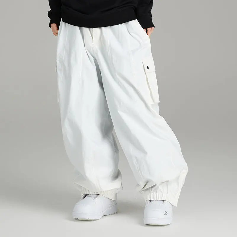 Unisex Baggy Snowboard Pants Soft Shell 