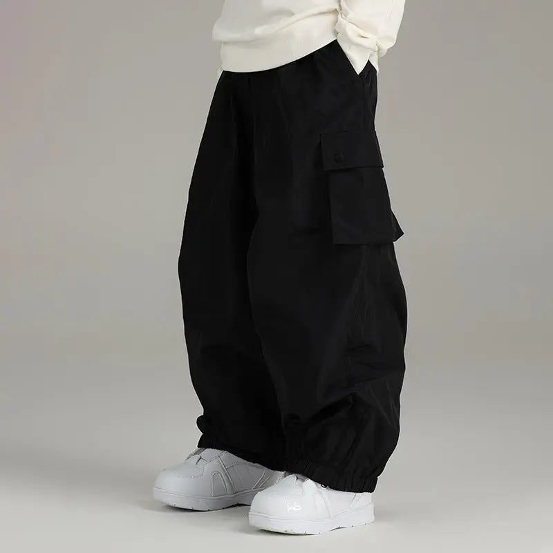 Unisex Baggy Snowboard Pants Soft Shell 