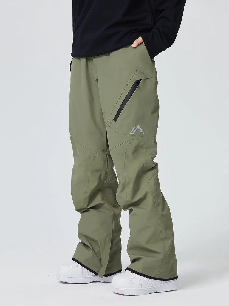 Unisex Outdoor Best Baggy Snowboard Pants Snow Overalls HOTIANSNOW