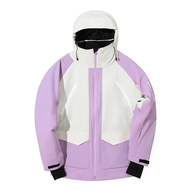 Unisex Retro Ski Jackets Winter Snow Coat HOTIANSNOW