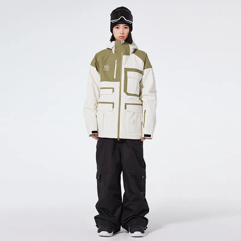 Winter Anorak Snow Suit Sets Baggy Style Skiwear HOTIANSNOW